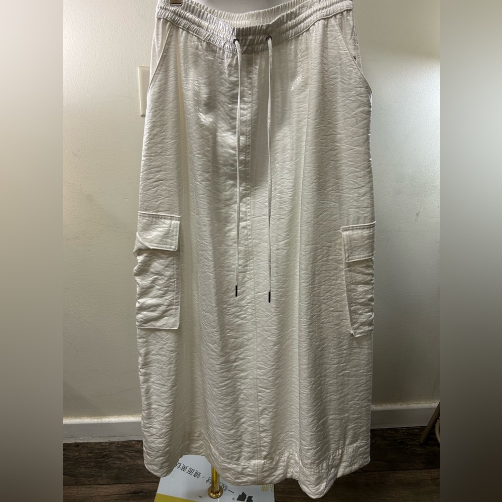 Bar III White Maxi Skirt